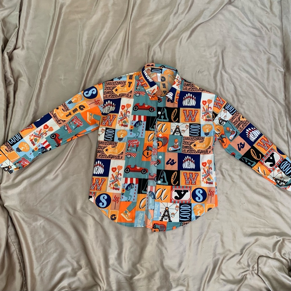 Logo Graphic Button Down - image 1